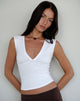 Imagen de Emberly Plunge Top Blanco