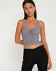 imagen de Embun Vest Top en Flint Gray