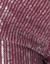 Lentejuelas transparentes Granate