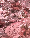 Floral de encaje rosa