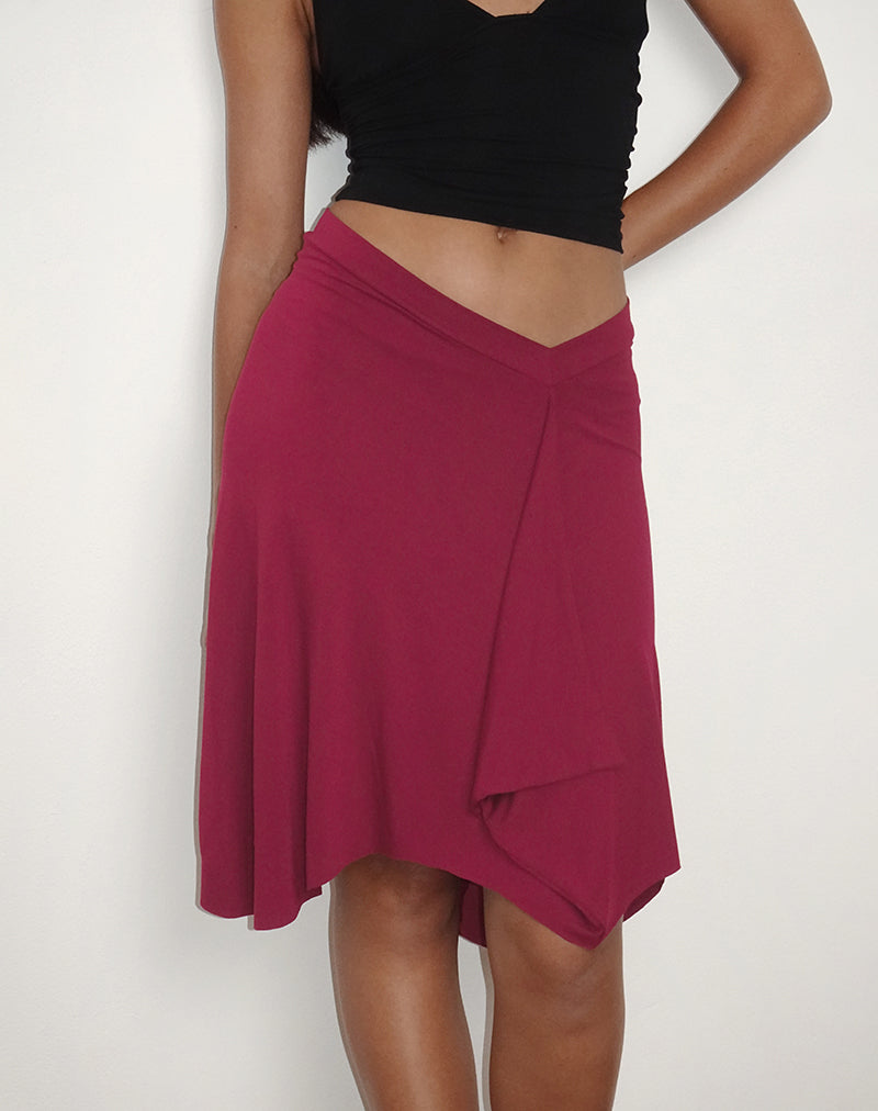 Falda Esmeray Midi en Borgoña