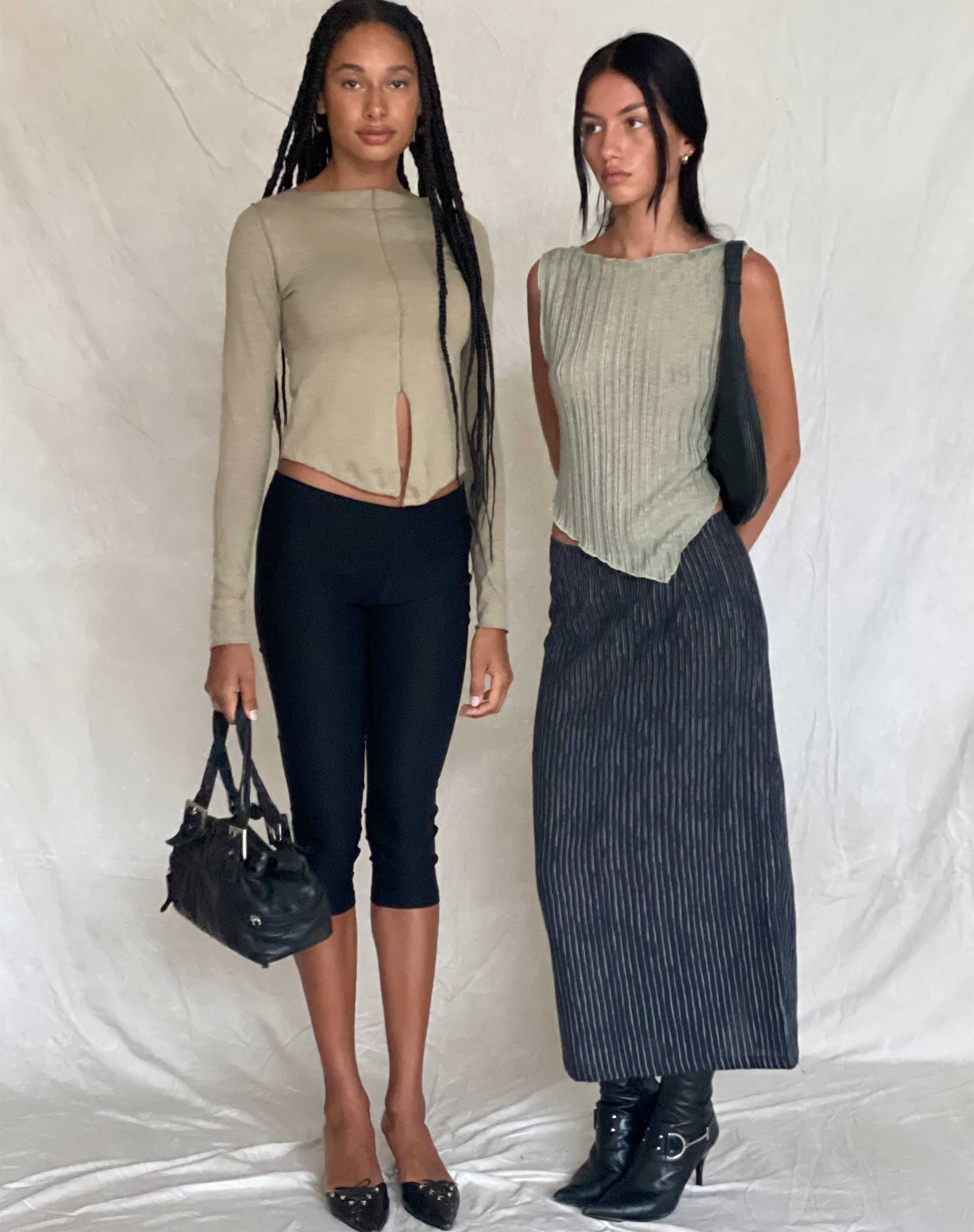 imagen de Etta Knitted Vest Top en Sage