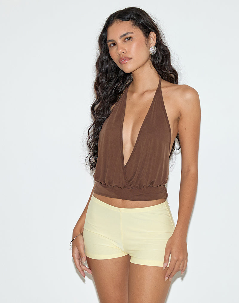 Pantalones cortos Eunia en limón