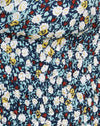  Campo Floral Azul Marino