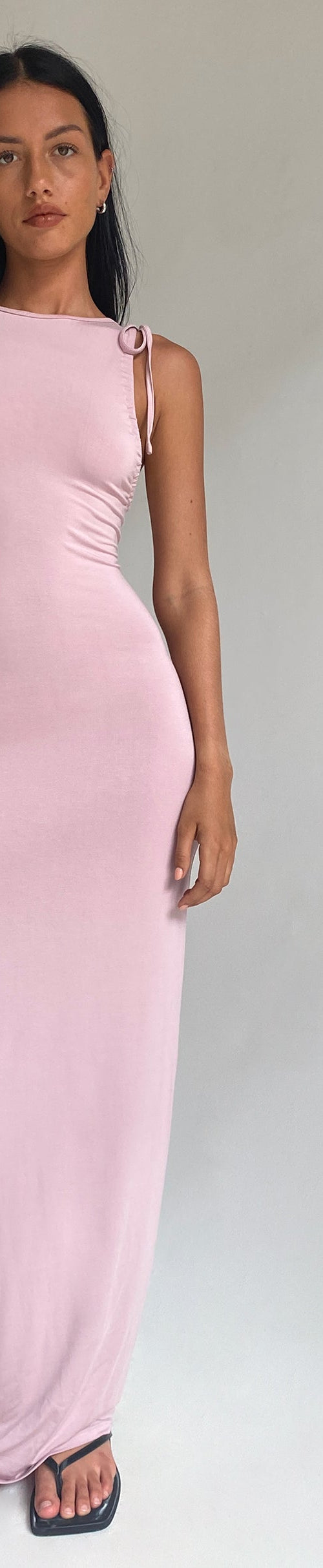 imagen de Elinor Maxi Dress in Slinky Baby Pink