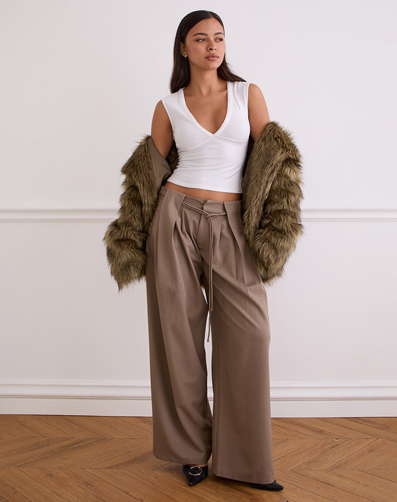 Imagen de Emberly Plunge Top Blanco
