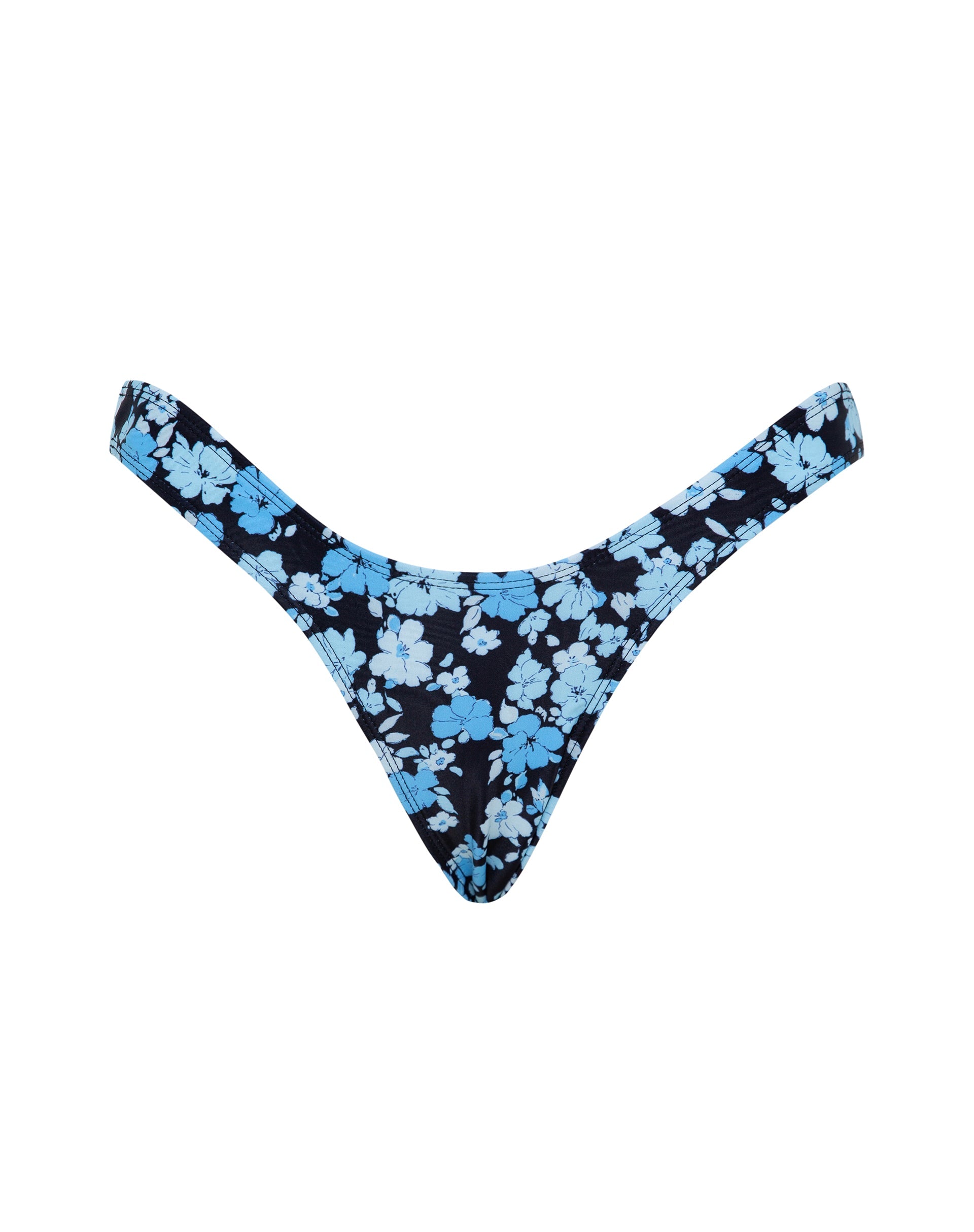 Imagen de Braguita de bikini Farida en azul pastel floral
