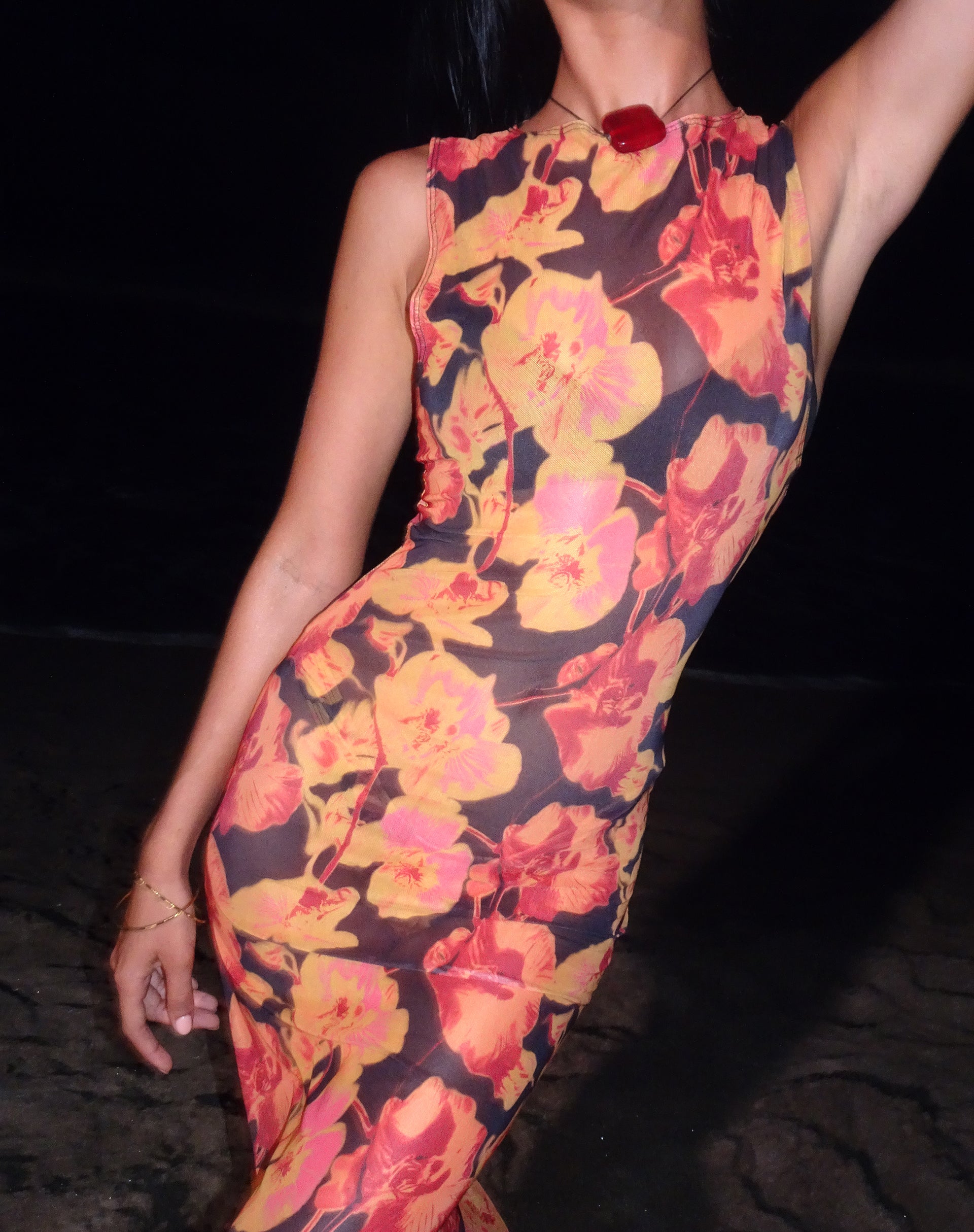 Imagen de Farsha Maxi Dress in Orchid Sunset