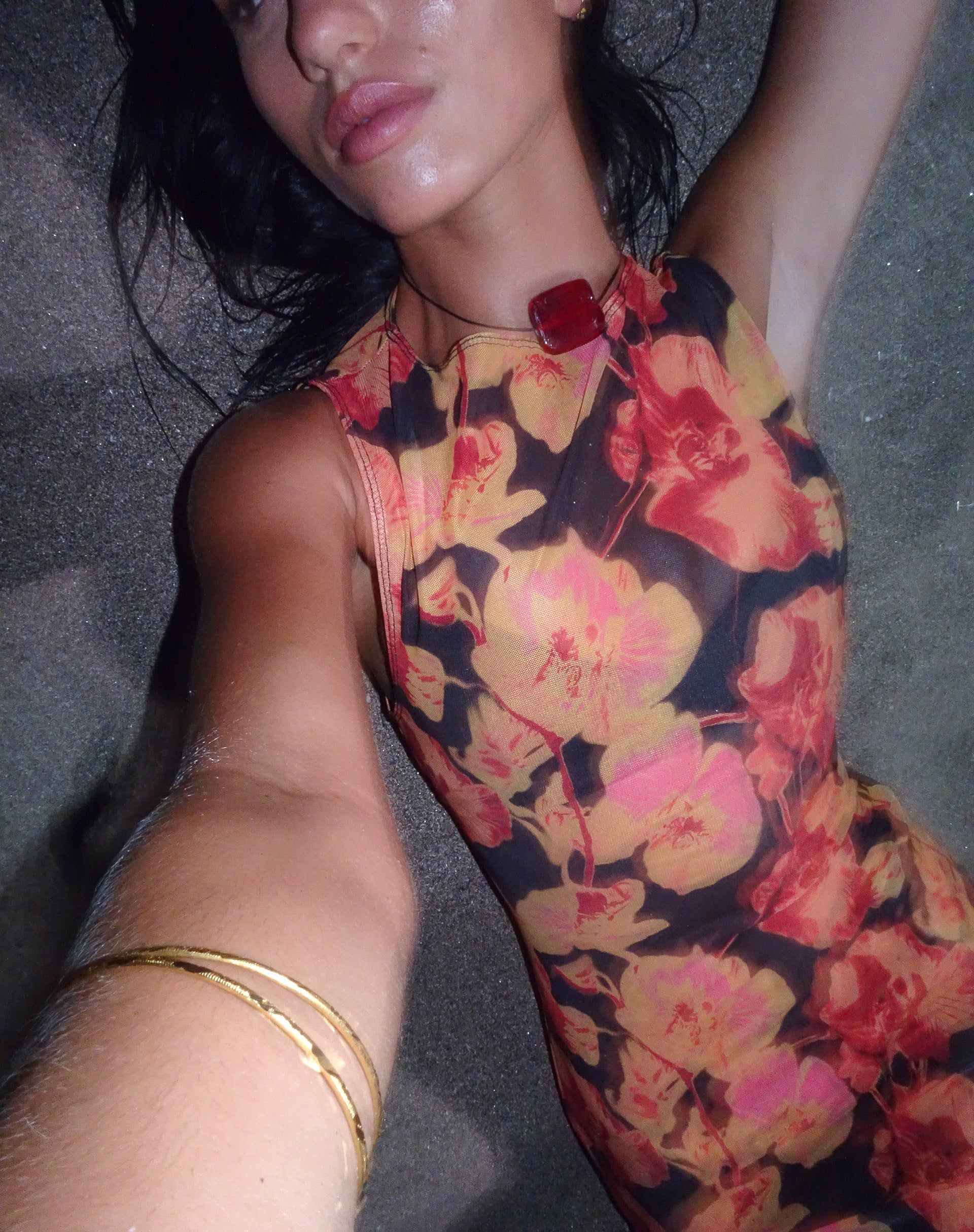 Imagen de Farsha Maxi Dress in Orchid Sunset