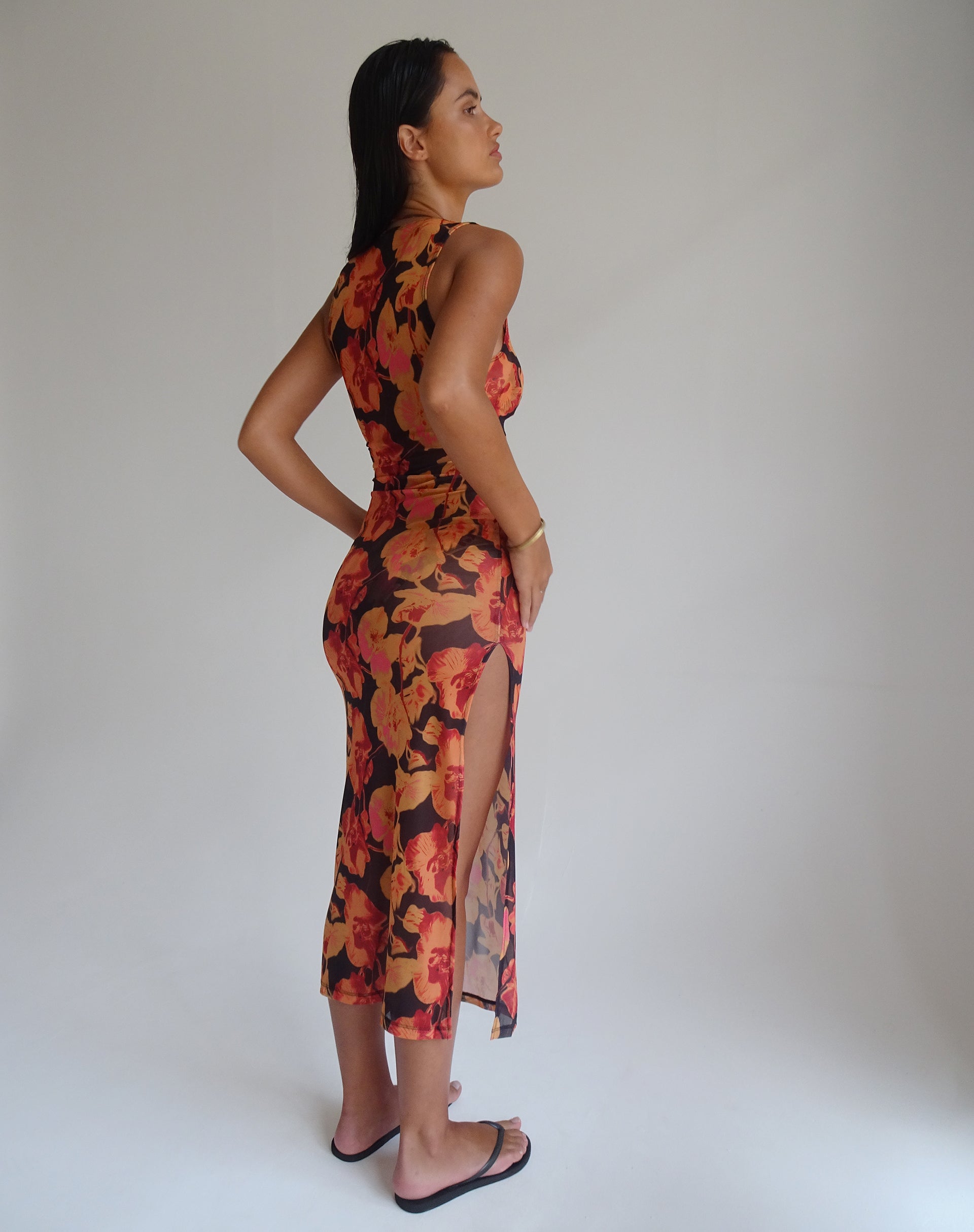 Imagen de Farsha Maxi Dress in Orchid Sunset