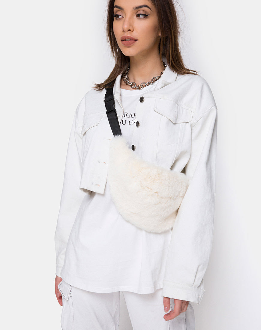 Imagen de Bumbag in Fur White
