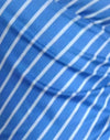 raya diagonal azul