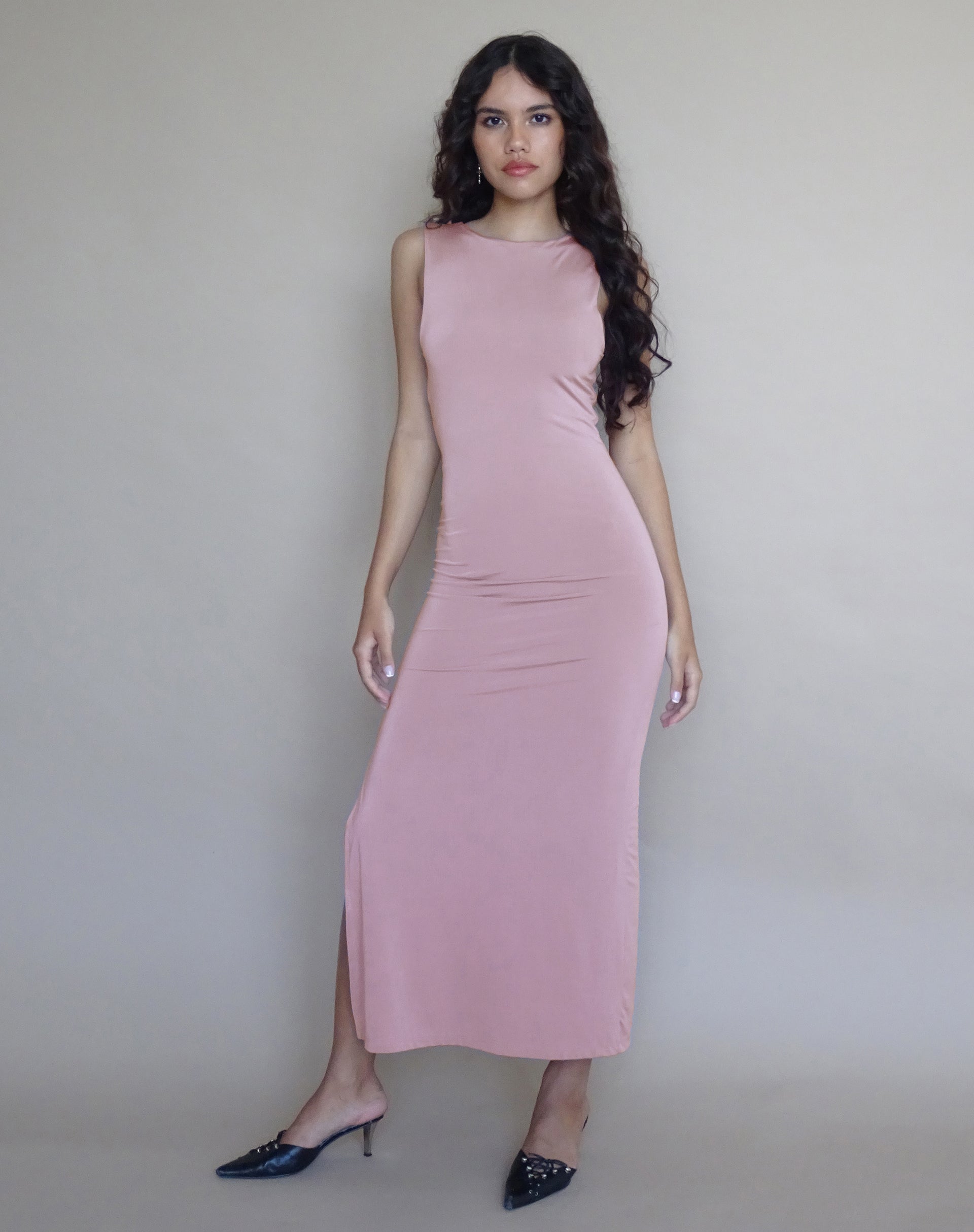Imagen de Flo Maxi Dress in Slinky Light Mauve