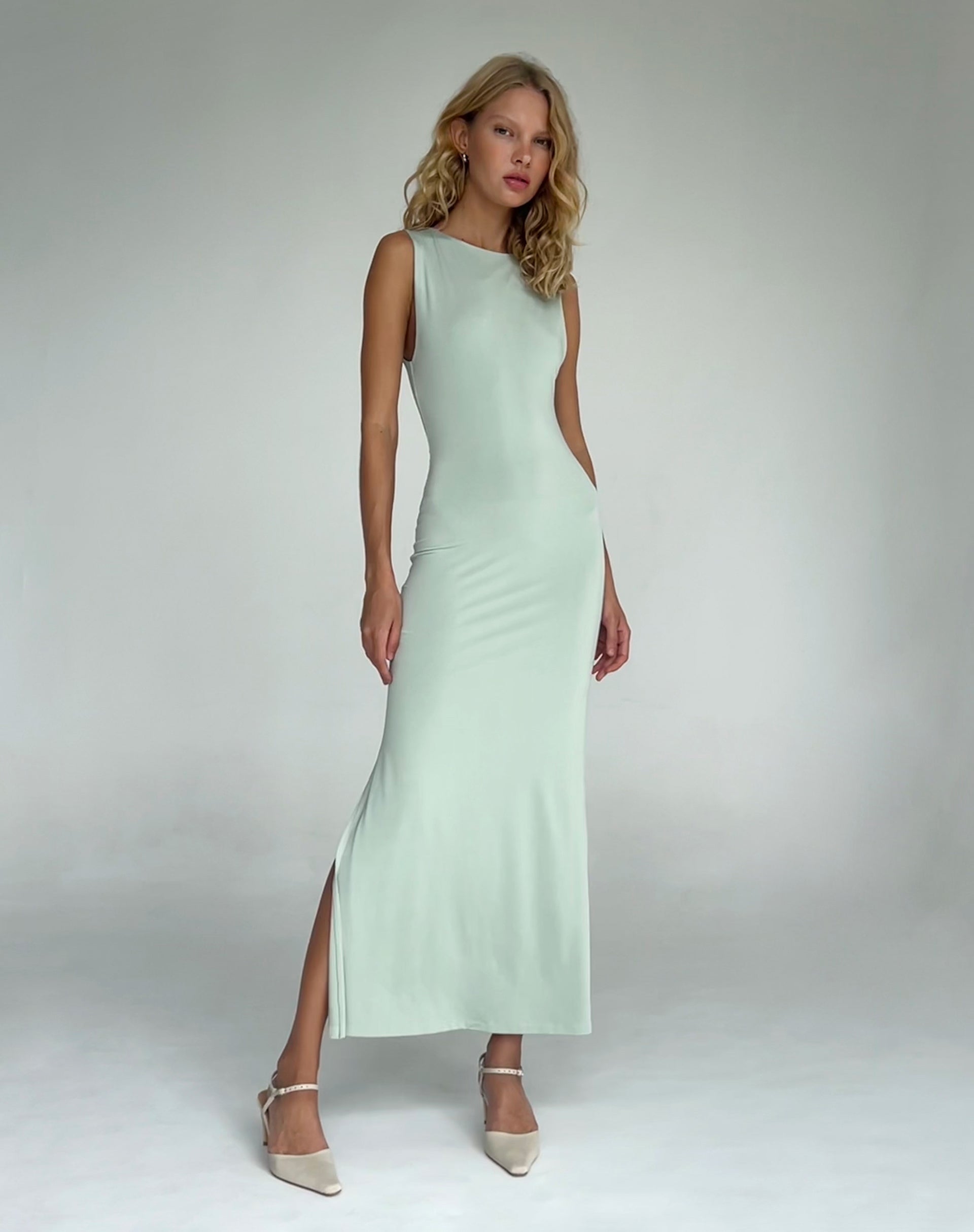 Imagen de Flo Maxi Dress in Slinky Mint