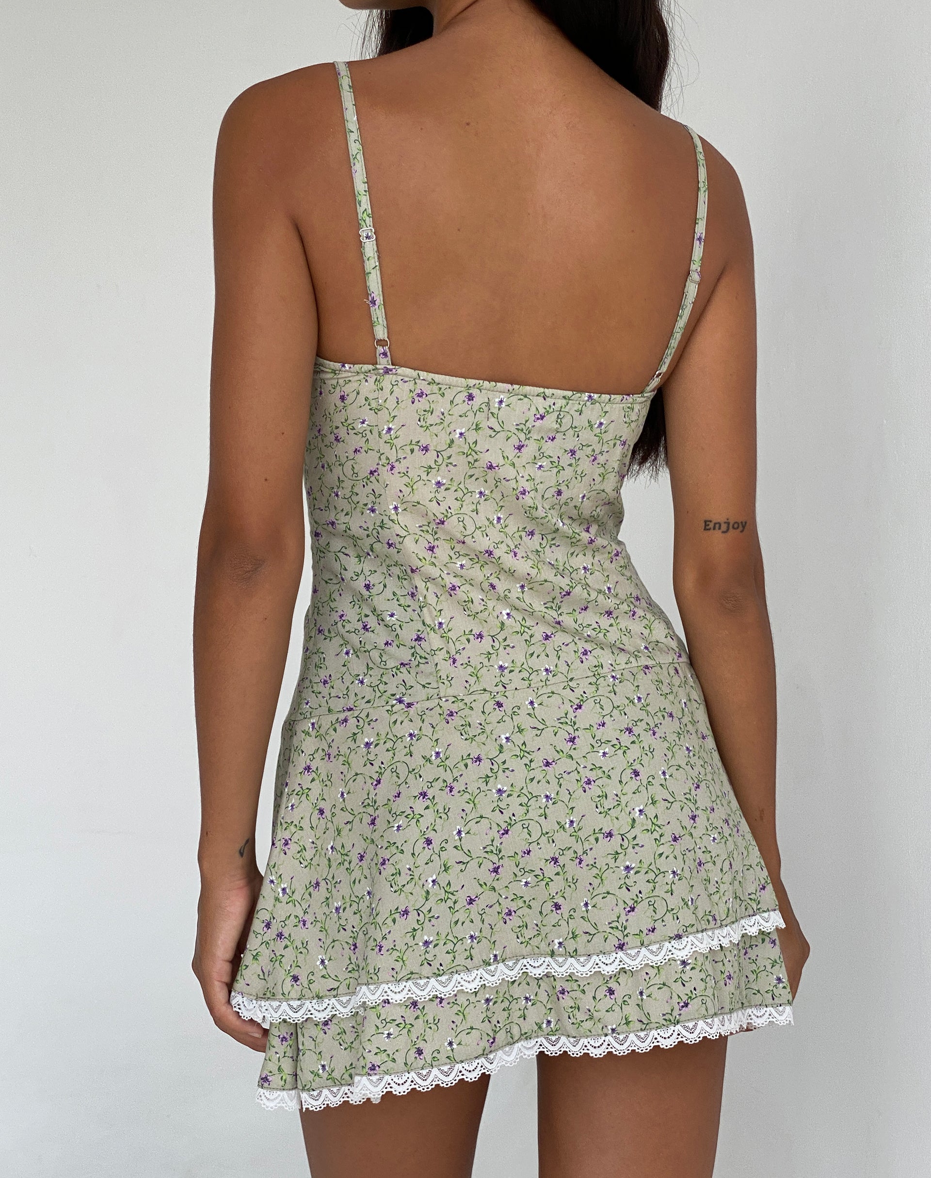 imagen de Flossie Mini Dress in Parma Violet