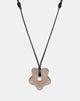 Imagen de Collar Flor de Resina Marrón