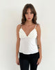 Imagen de Gio Ruffle Cami Top en Slinky Ivory