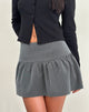 Imagen de Raffita Minifalda a rayas gris