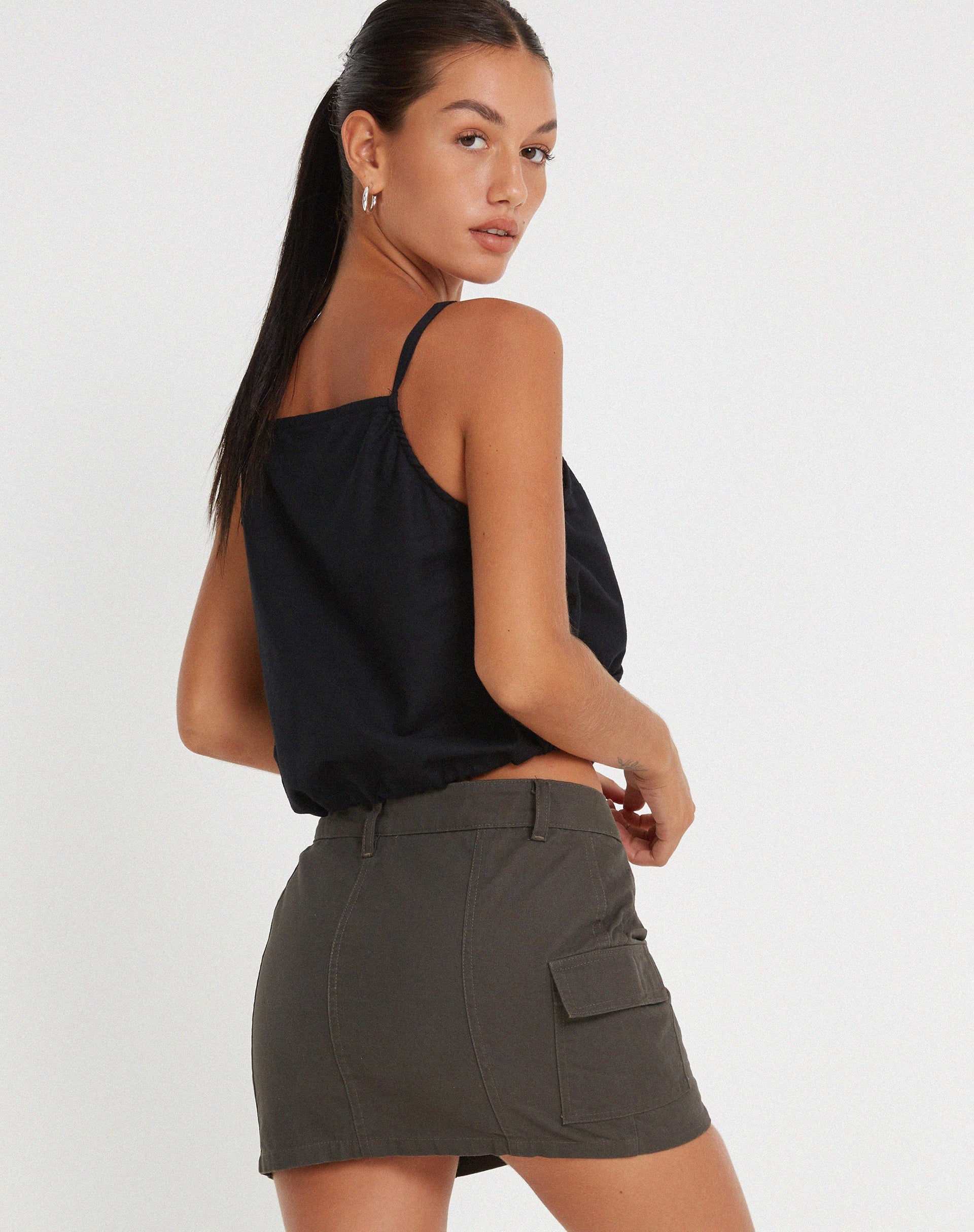 imagen de Gret Crop Top en Negro