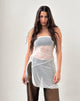 Imagen de Gretchen Bandeau Mini Dress in Sheer Cream