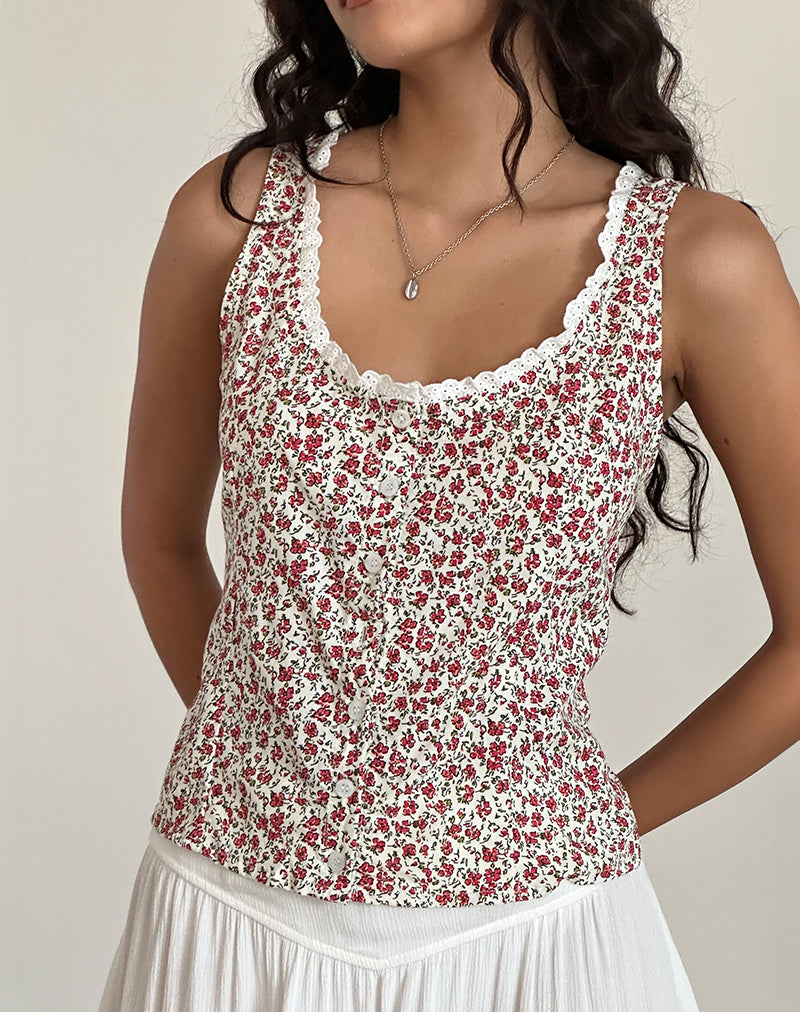 Imagen de Grodita Vest Top en Pretty Ditsy