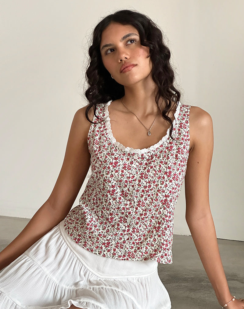 Chaleco Grodita en Pretty Ditsy