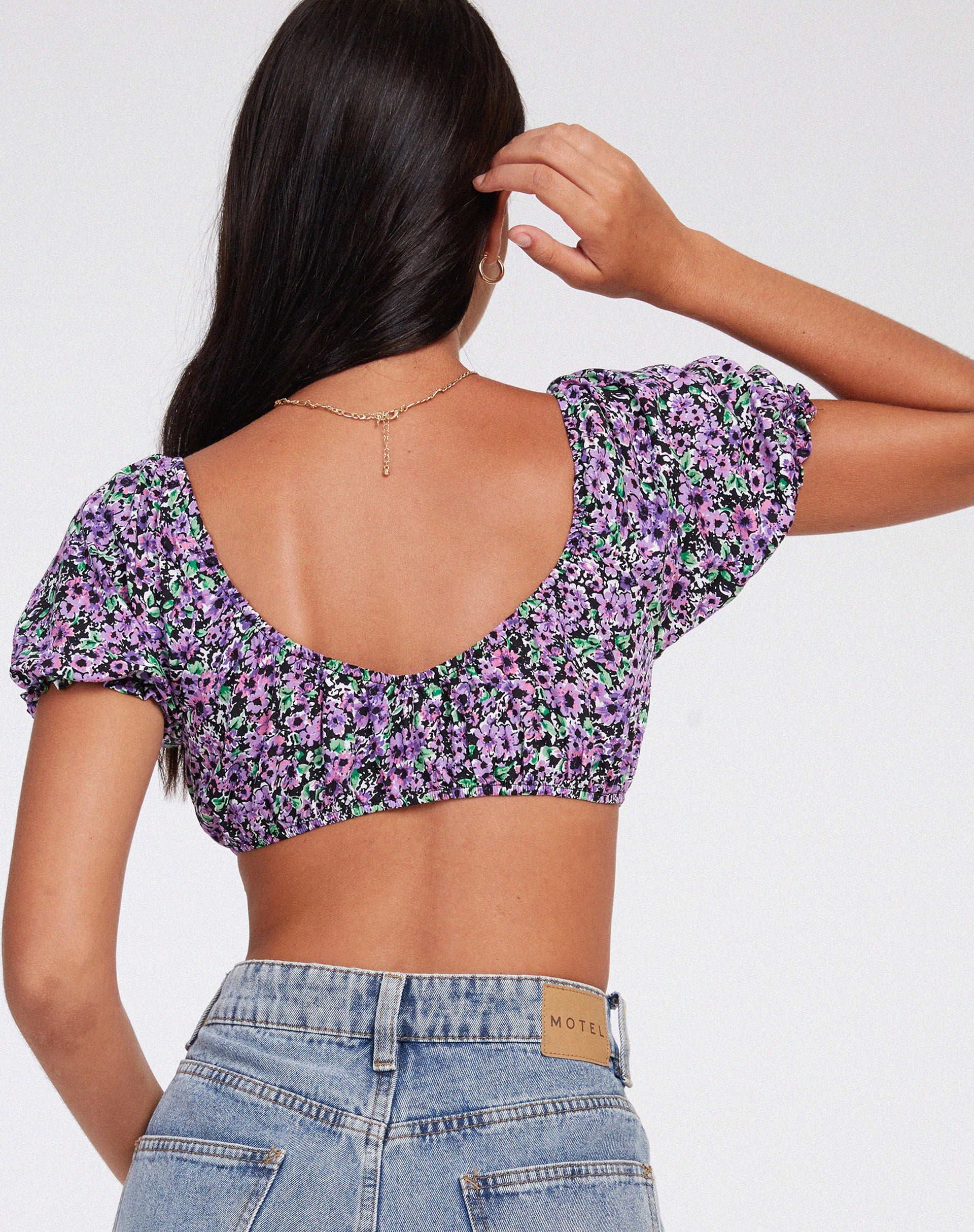 imagen de Haenji Crop Top en Lilac Blossom