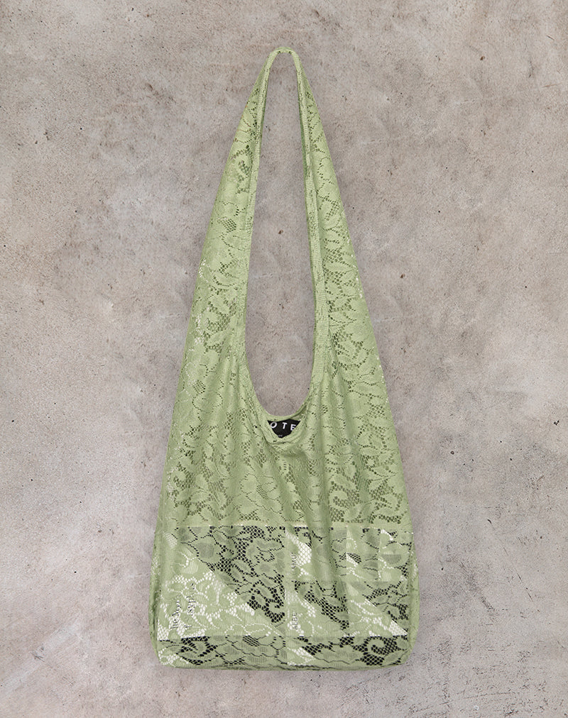 Imagen de Ari Lace Hobo Bag en Sage
