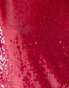 Rojo lentejuelas