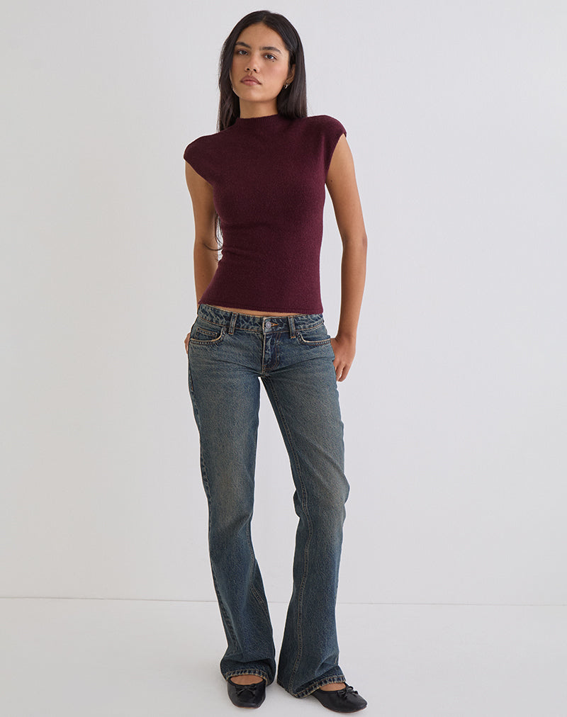 Imagen de Hanuva Top en Knit Berry