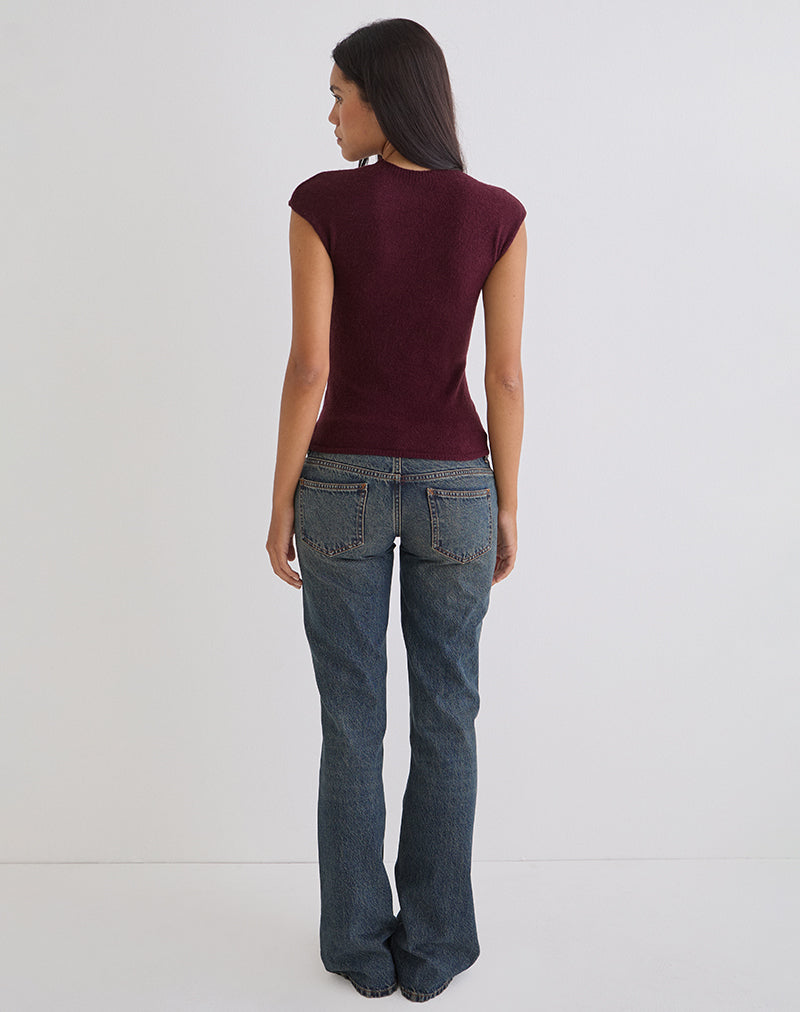 Imagen de Hanuva Top en Knit Berry