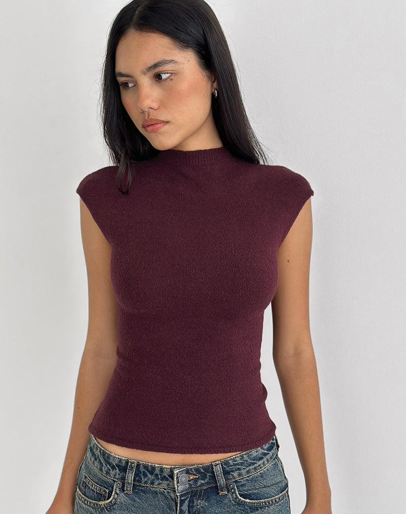 Imagen de Hanuva Top en Knit Berry