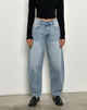 Imagen de High Rise Barrel Jean en Bleu