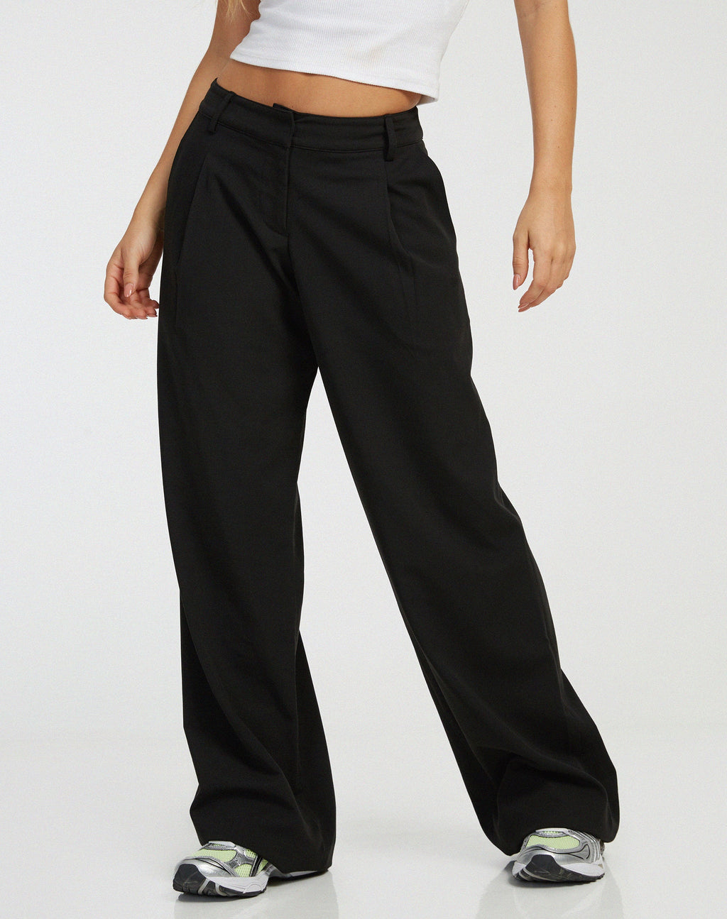 Pantalón ancho Hondra negro