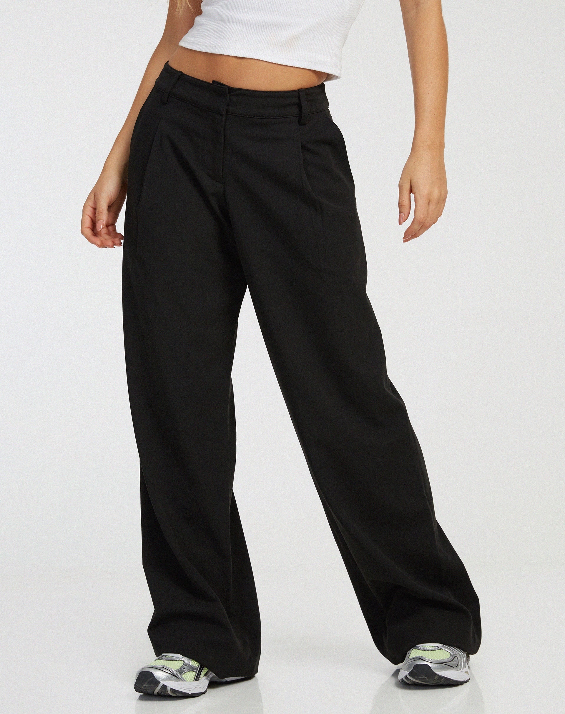 imagen de Hondra Wide Leg Trouser en Negro
