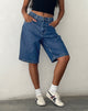imagen de Low Rise Skater Shorts en Core Blue Stone