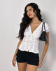 Imagen de Ilase Blusa acampanada en blanco