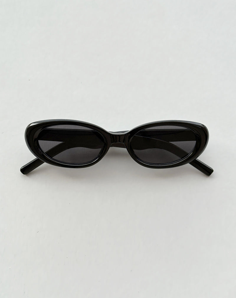 Image of Imbri Gafas de sol ovaladas en negro con estrella