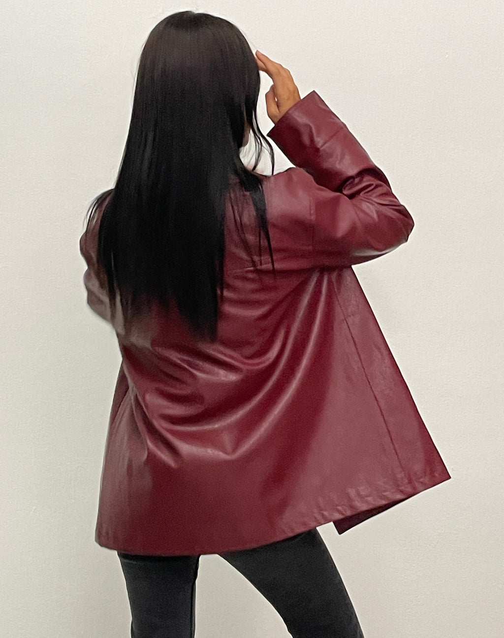 Chaqueta Walta en PU Secuoya