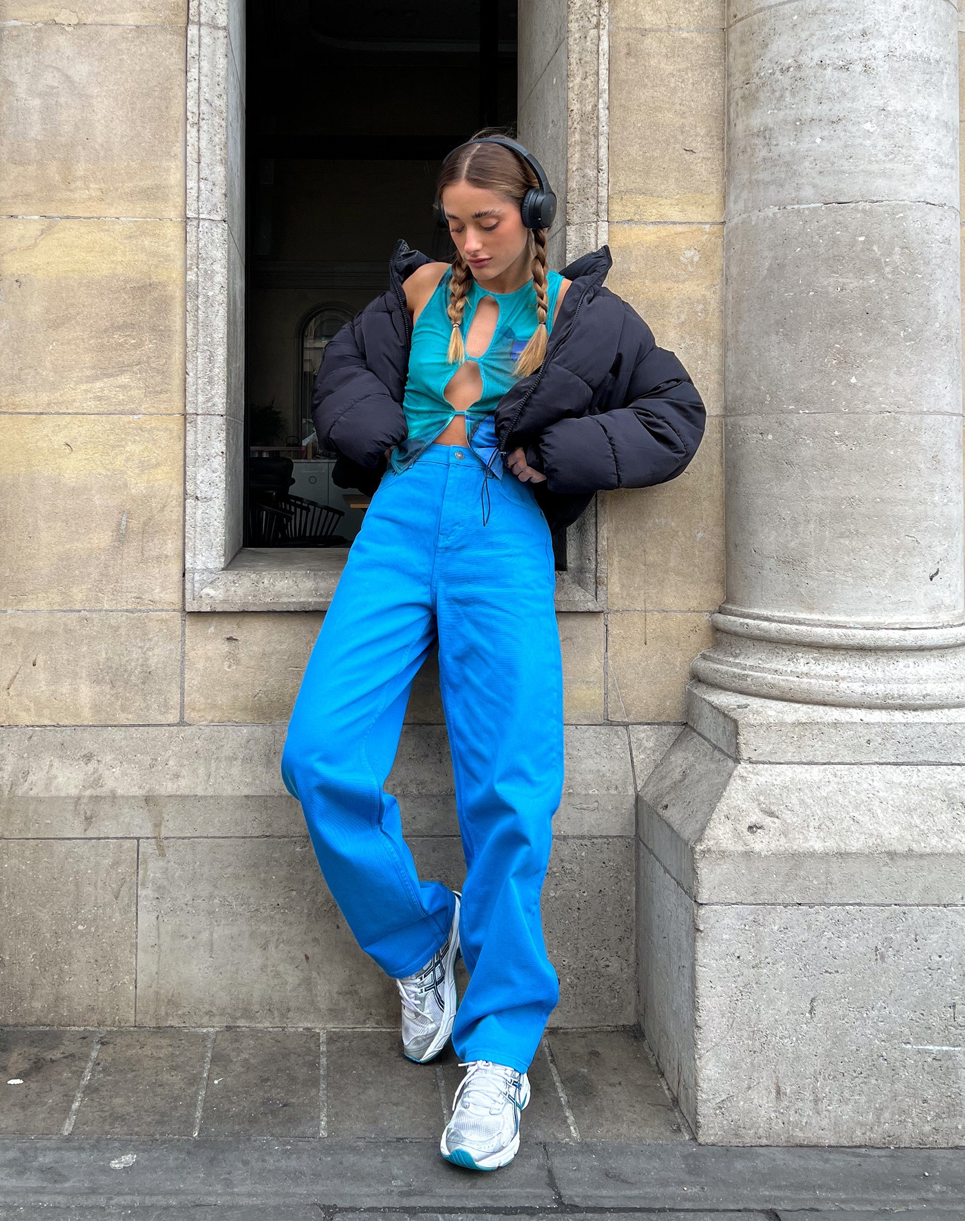 imagen de Parallel Jeans en azul celeste