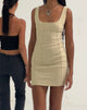 Imagen del minivestido Rosati beige