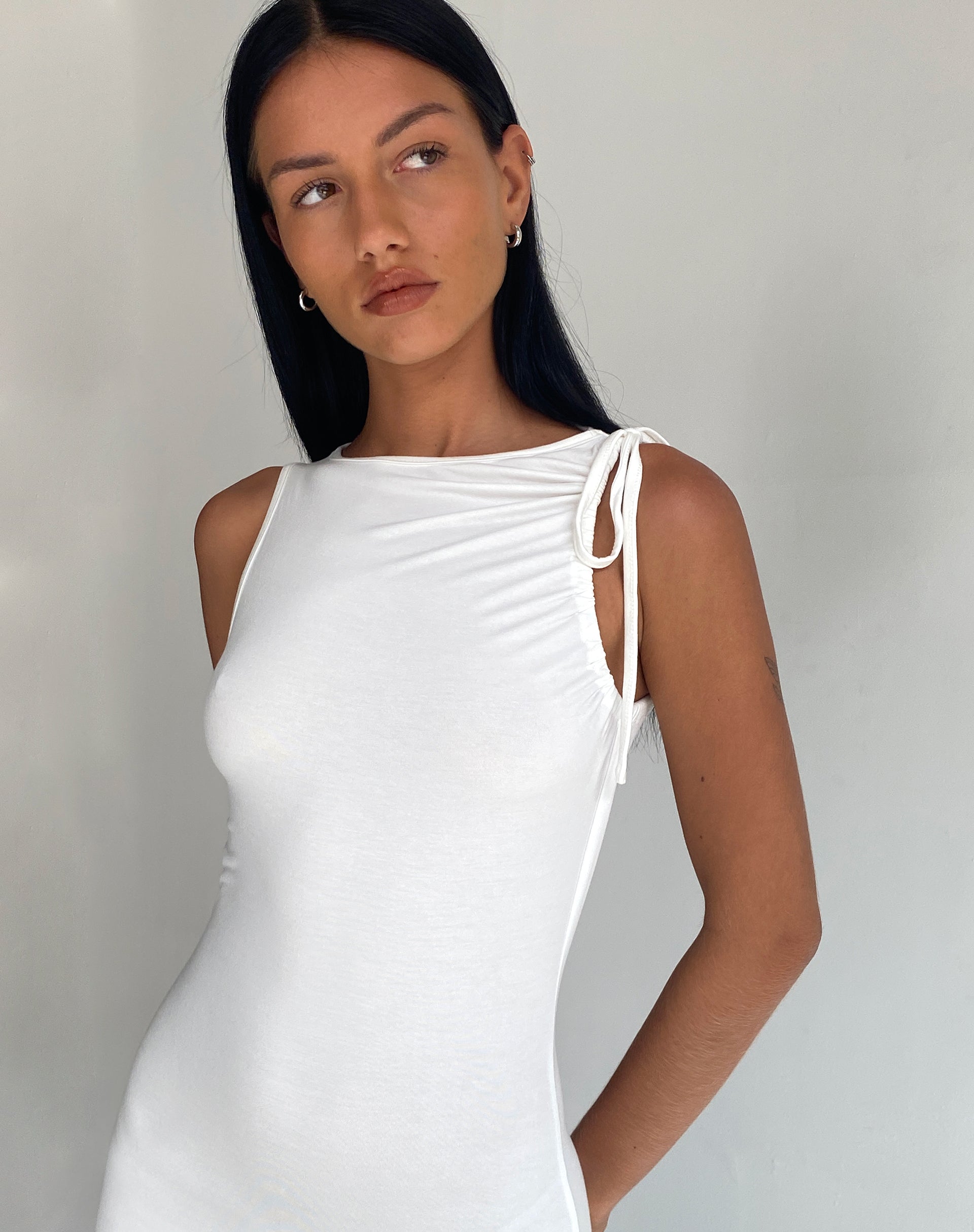 Imagen de Elinor Maxi Dress in Slinky White