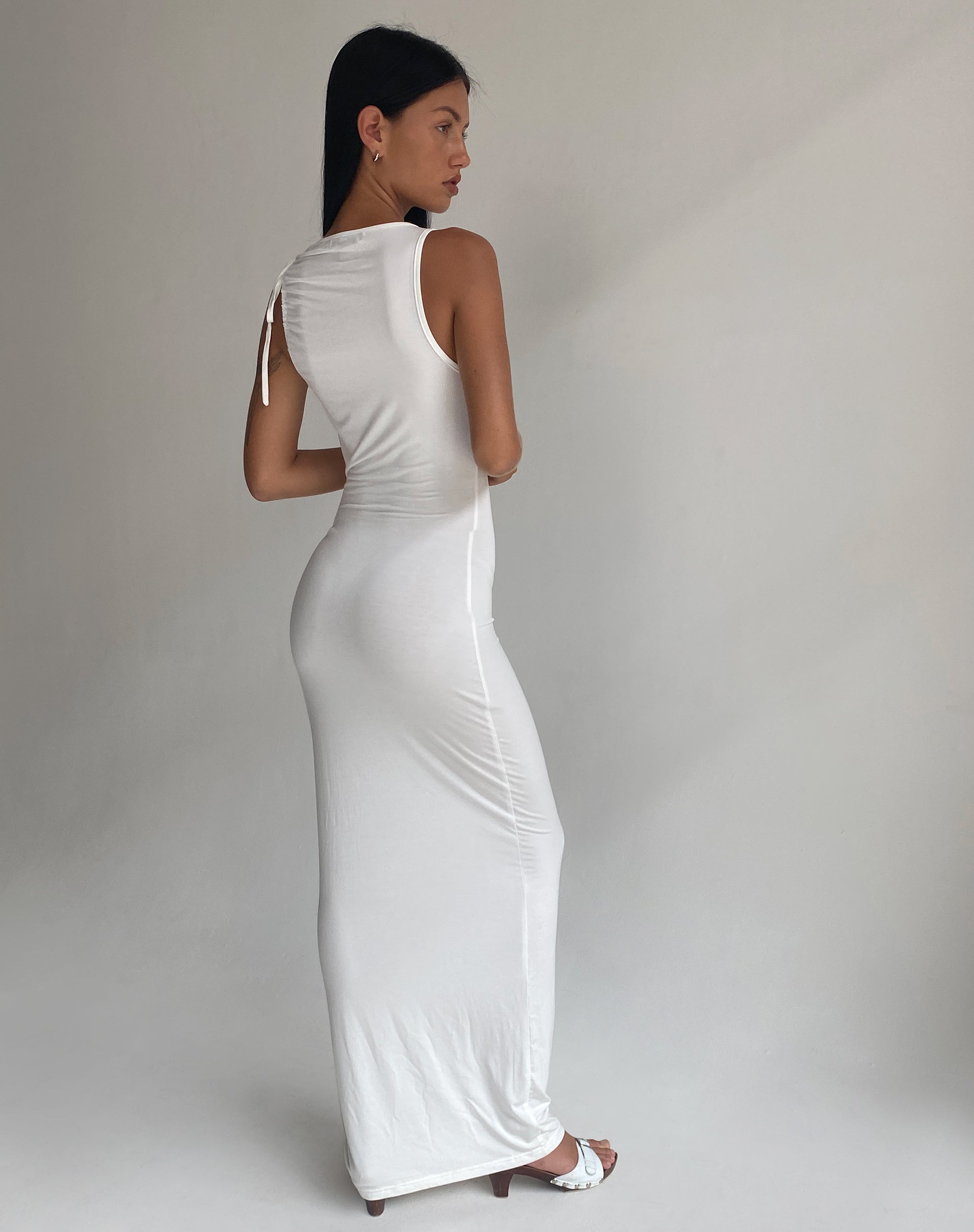 Imagen de Elinor Maxi Dress in Slinky White
