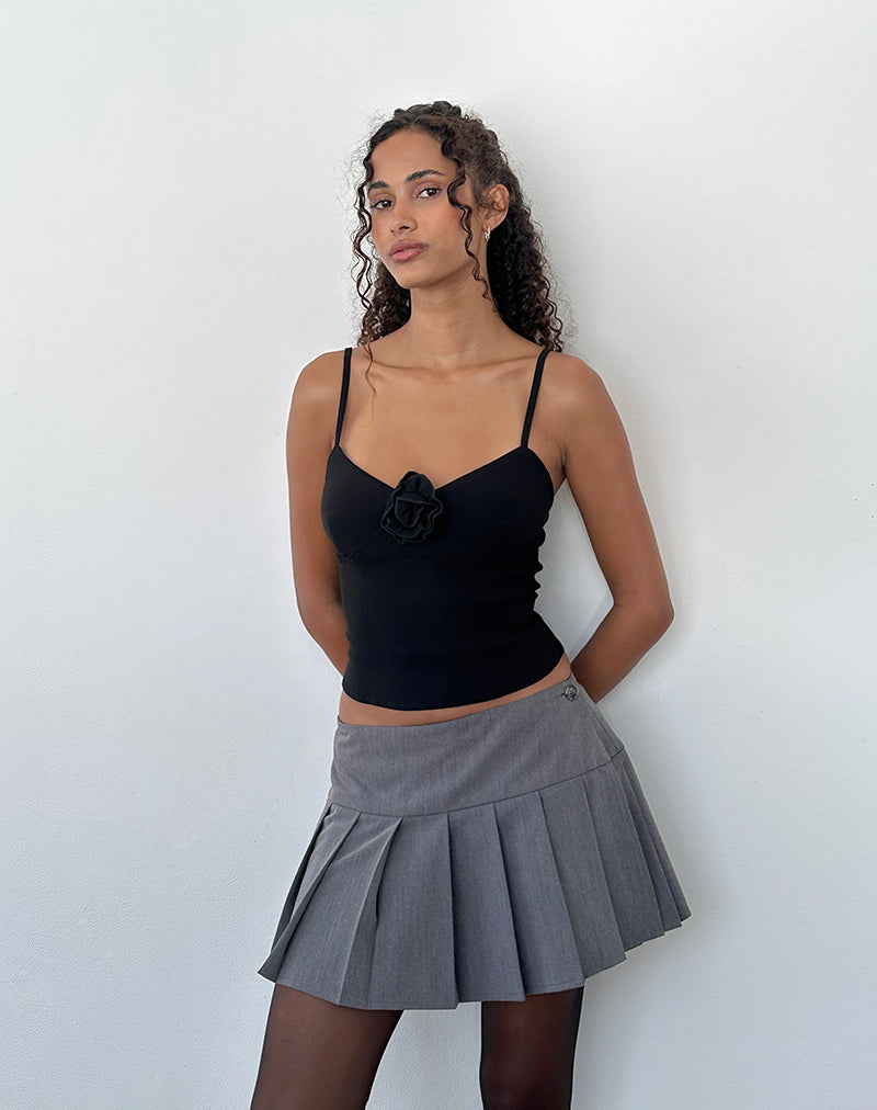 Cami Top Indus en Rosette Negro