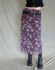 imagen de Lassie Maxi Skirt en Botanical Floral Marrón