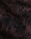 Jacquard Floral Morado Oscuro