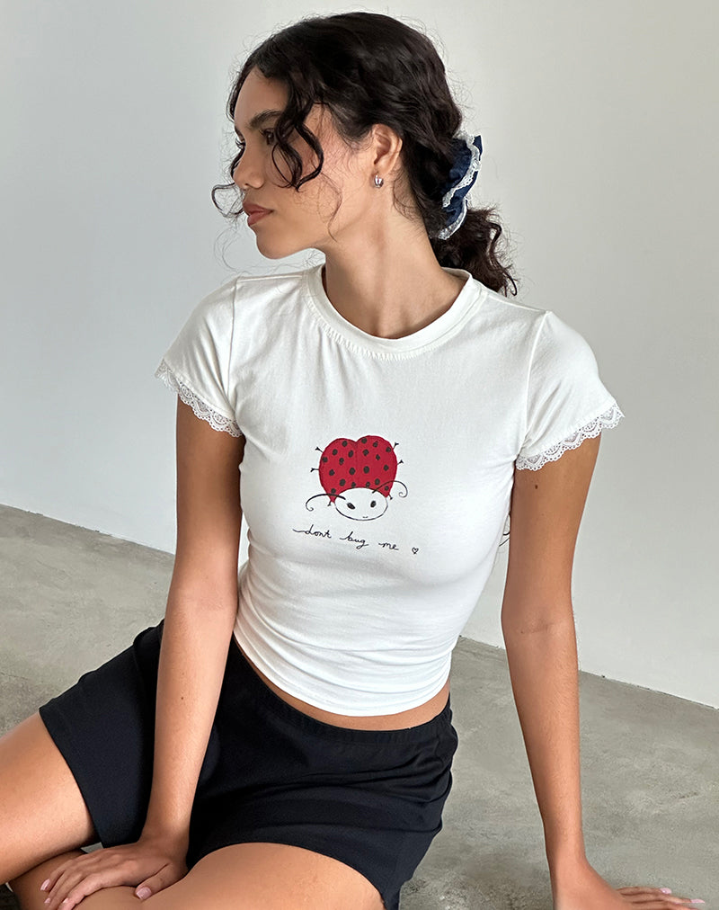 Imagen de Izzy Top en Off White 'Dont Bug Me'