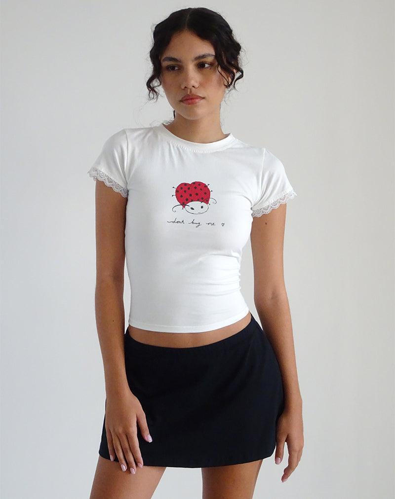 Imagen de Izzy Top en Off White 'Dont Bug Me'