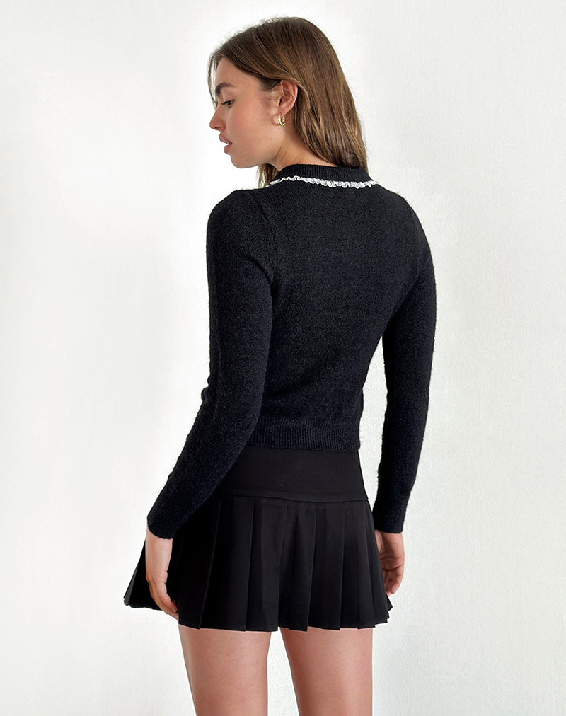 Imagen de Jaiko Cardi de punto Negro