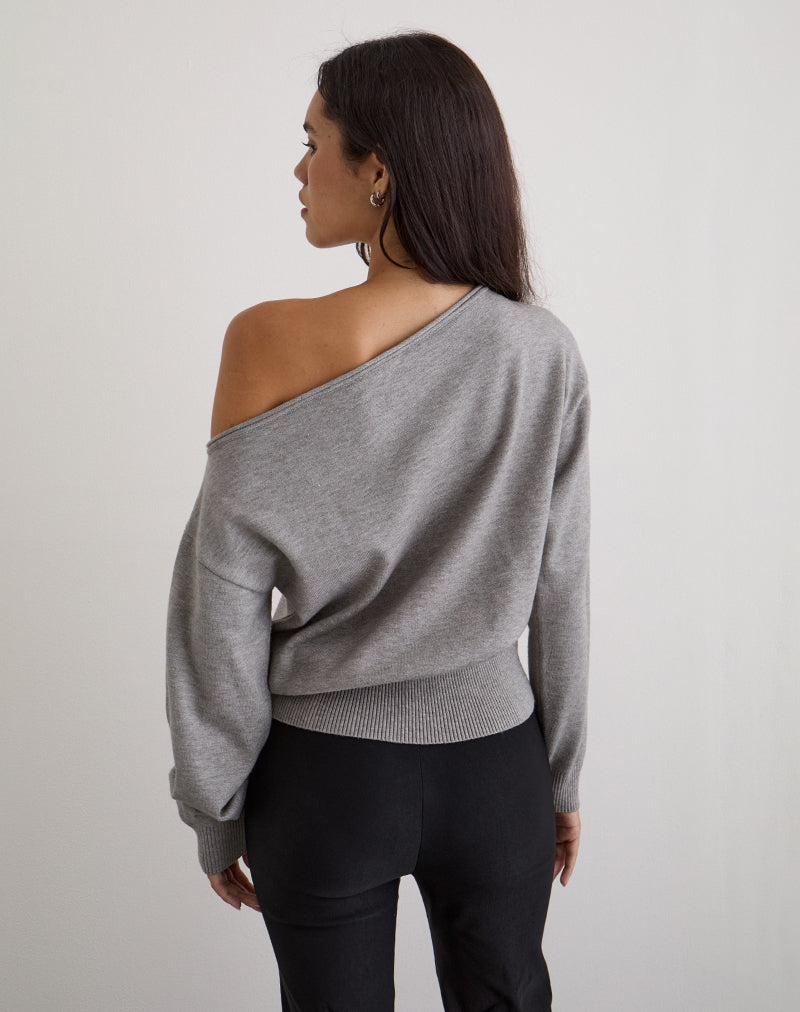 Imagen de Jalira Jumper in Knit Grey
